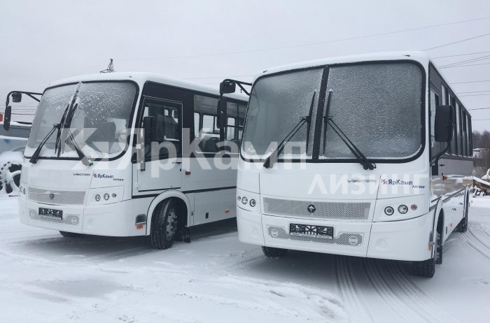 "ЯрКамп-Лизинг" произвел поставку на правах лизинга двух автобусов ПАЗ 320412-05  