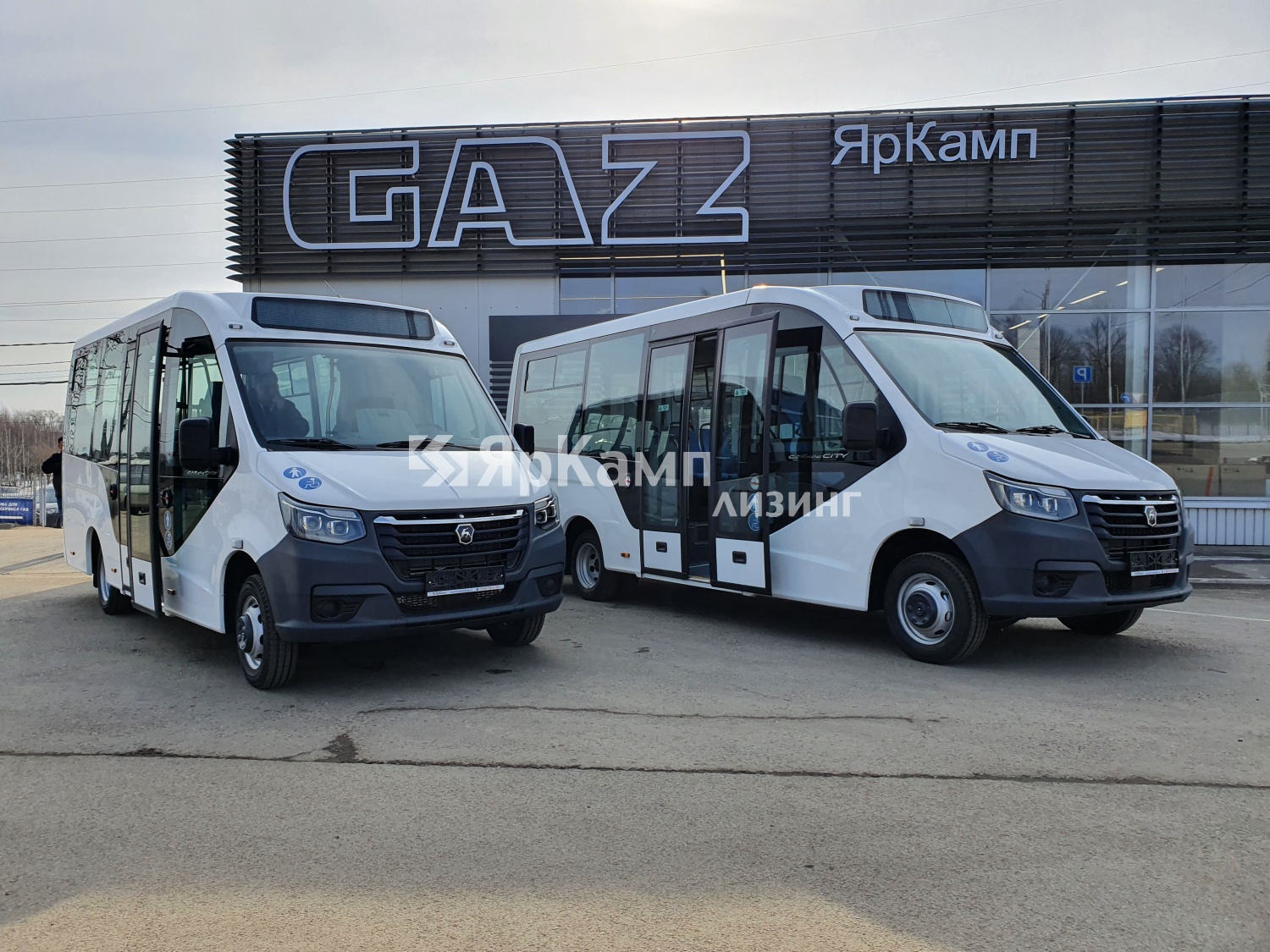 Переданы в лизинг автобусы ГАЗ A68R52 (GAZelle CITY)