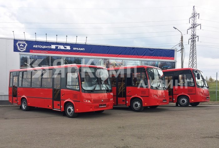 "ЯрКамп-Лизинг" произвел передачу в финансовую аренду трех автобусов ПАЗ "Вектор"