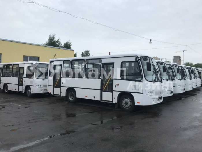 Произведена отгрузка в лизинг двенадцати автобусов ПАЗ - 320402-05