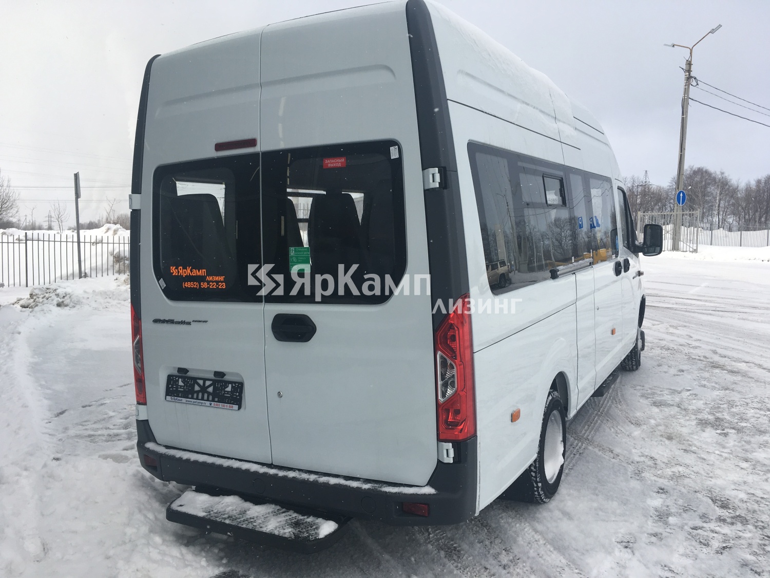 Произведена поставка на условиях финансовой аренды автобуса ГАЗ-A65R33 