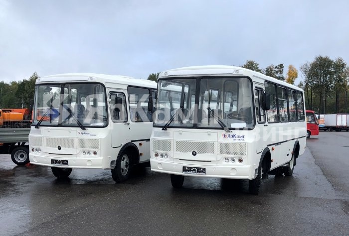 Два автобуса ПАЗ 32053 отгружены на правах финансовой аренды