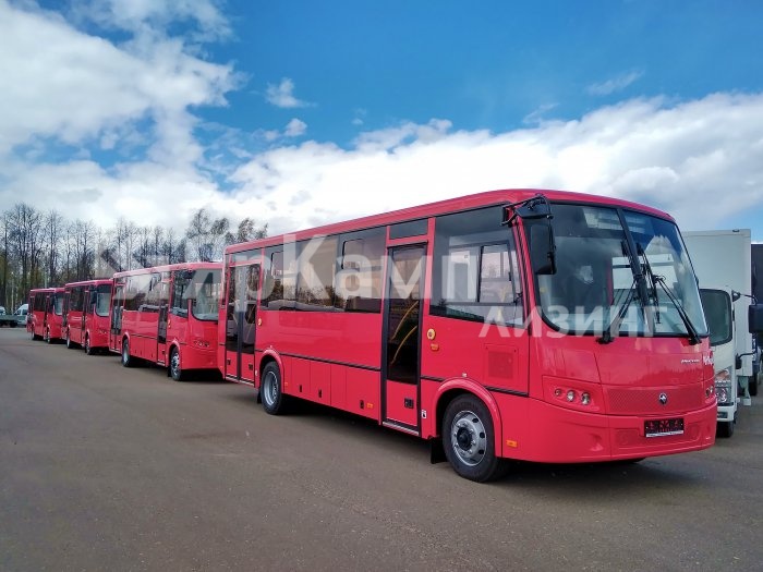 Произведена отгрузка 4 автобусов ПАЗ "Вектор" на условиях лизинга