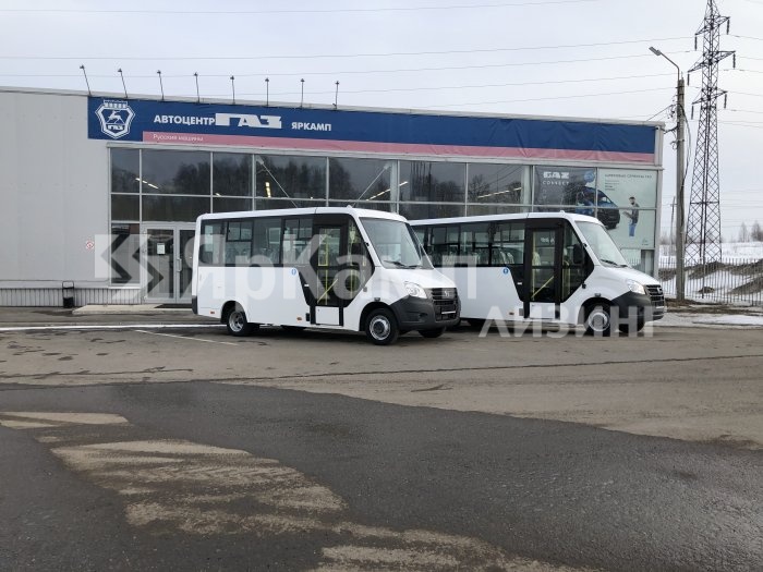 Отгружены на условиях лизинга два автобуса ГАЗ А64R42