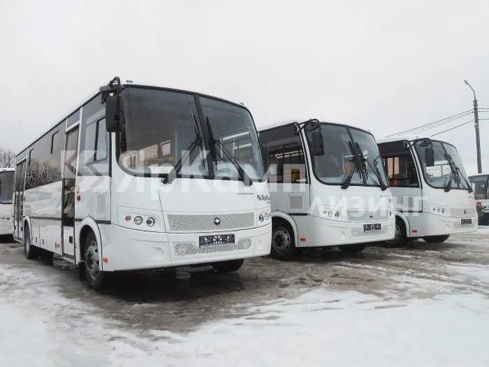 "ЯрКамп-Лизинг" произвел отгрузку шести автобусов ПАЗ 320414-05 по договору лизинга