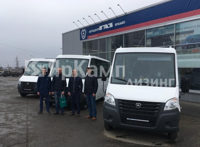 Автобусы ГАЗель NEXT Citiline (ГАЗ-А60R42) переданы в финансовую аренду