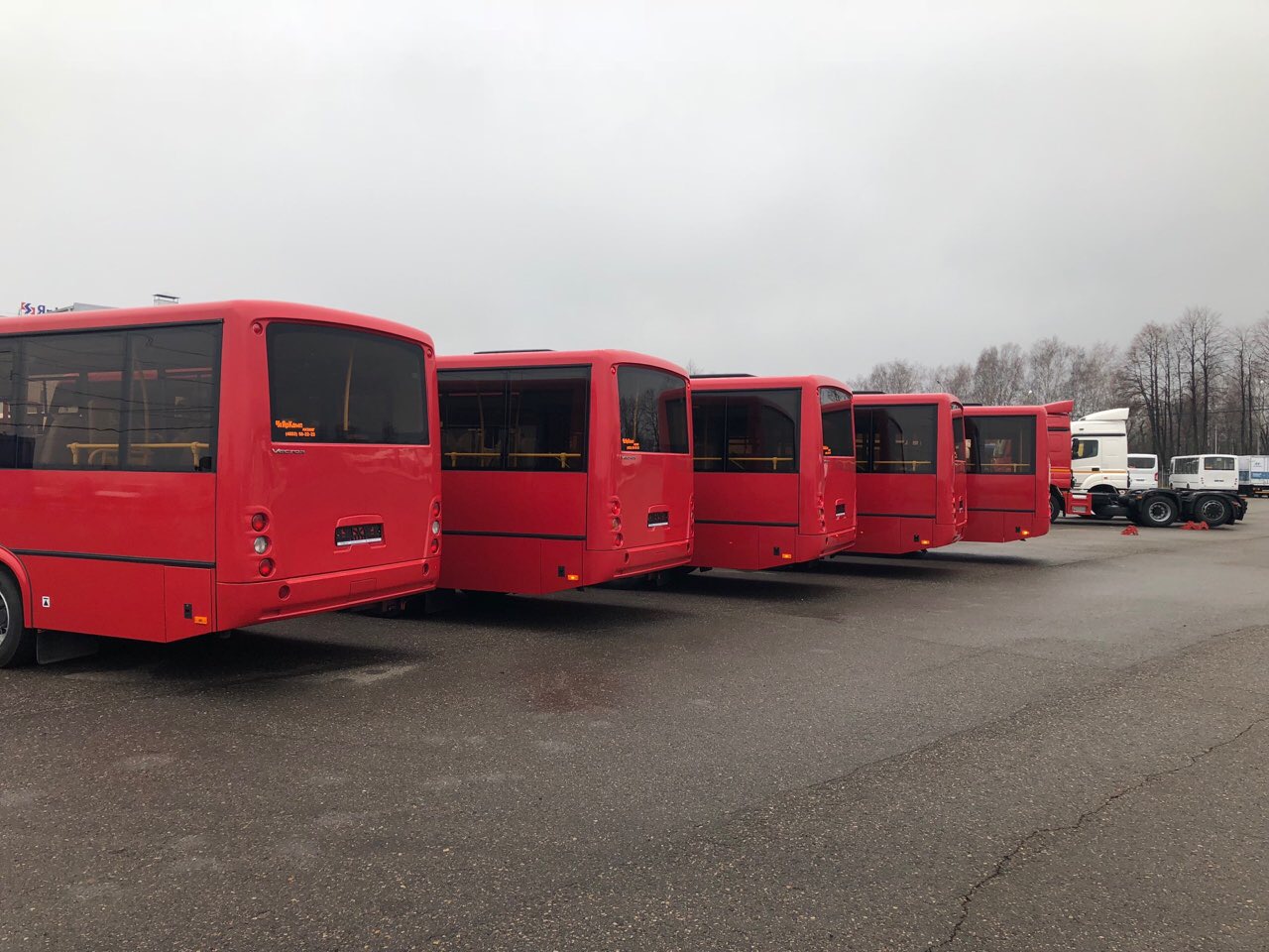 Пять автобусов ПАЗ 320414-04  отгружены на правах финансовой аренды