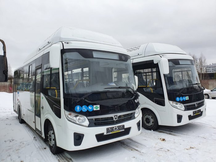 Отгружены на условиях финансовой аренды два автобуса ПАЗ 320415-14 (Vektor NEXT)