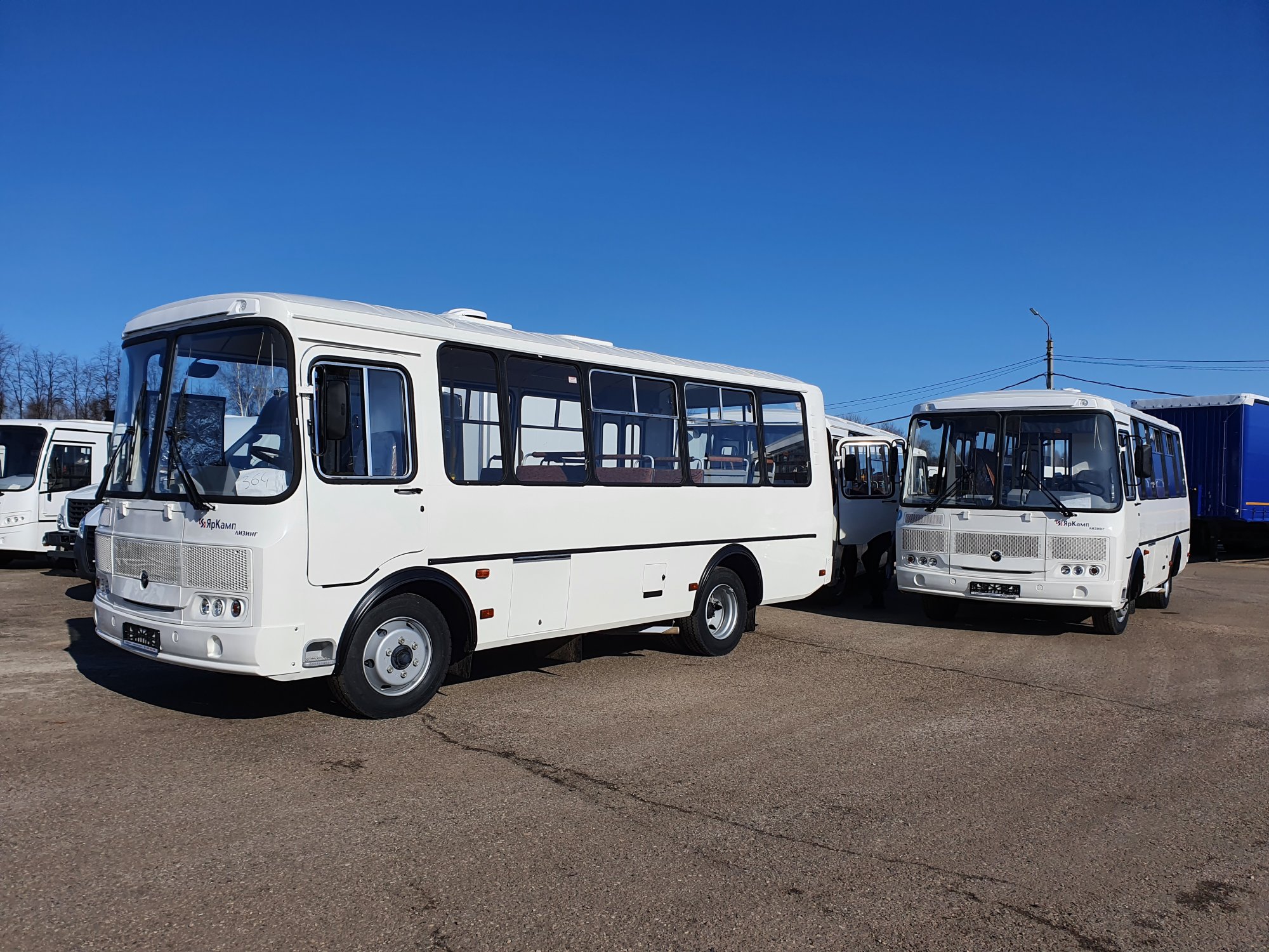 Автобусы ПАЗ 32054 отгружены на условиях финансовой аренды
