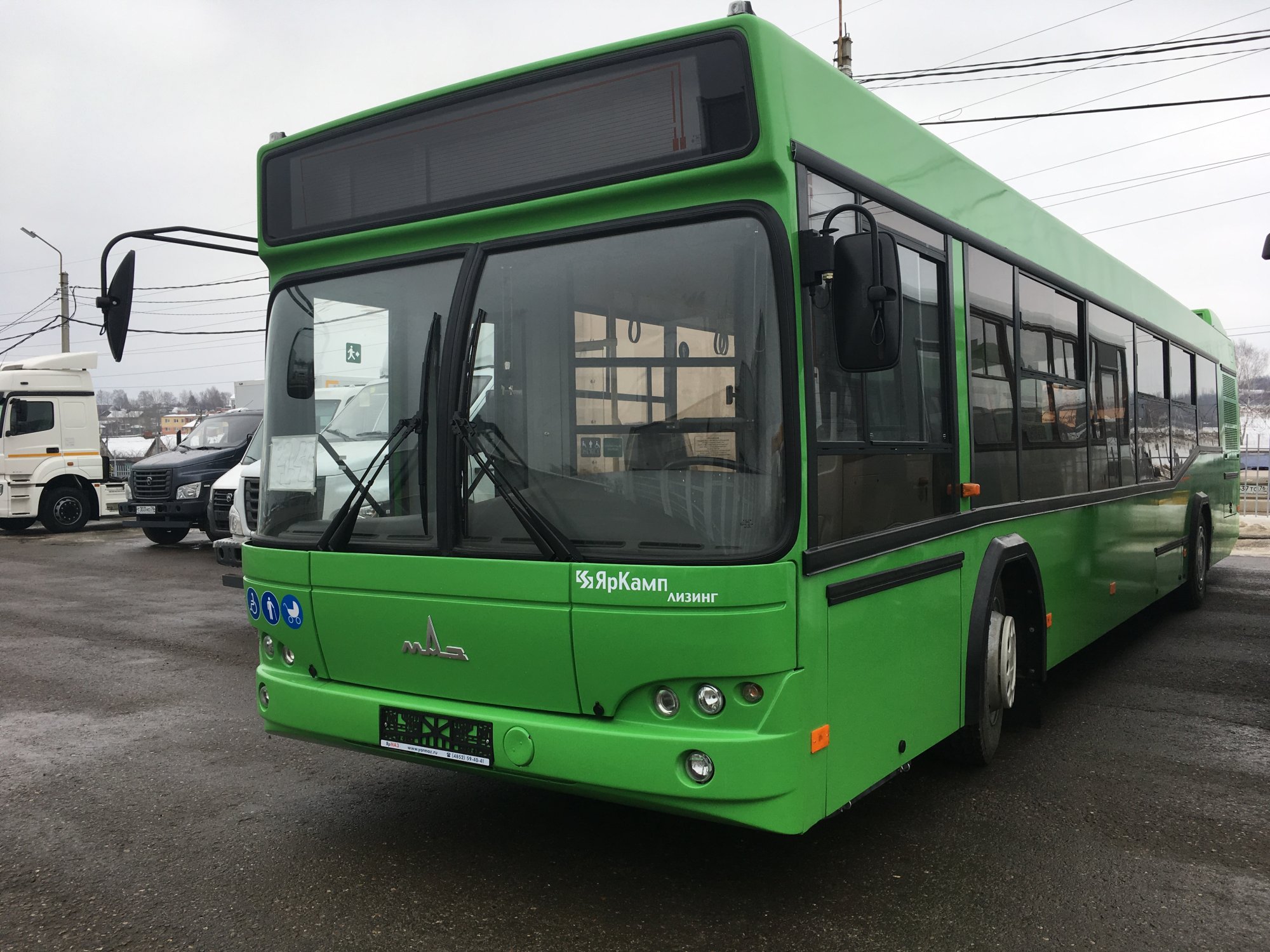 "ЯрКамп-Лизинг" поставил на правах финансовой аренды пригородный автобус МАЗ 103586