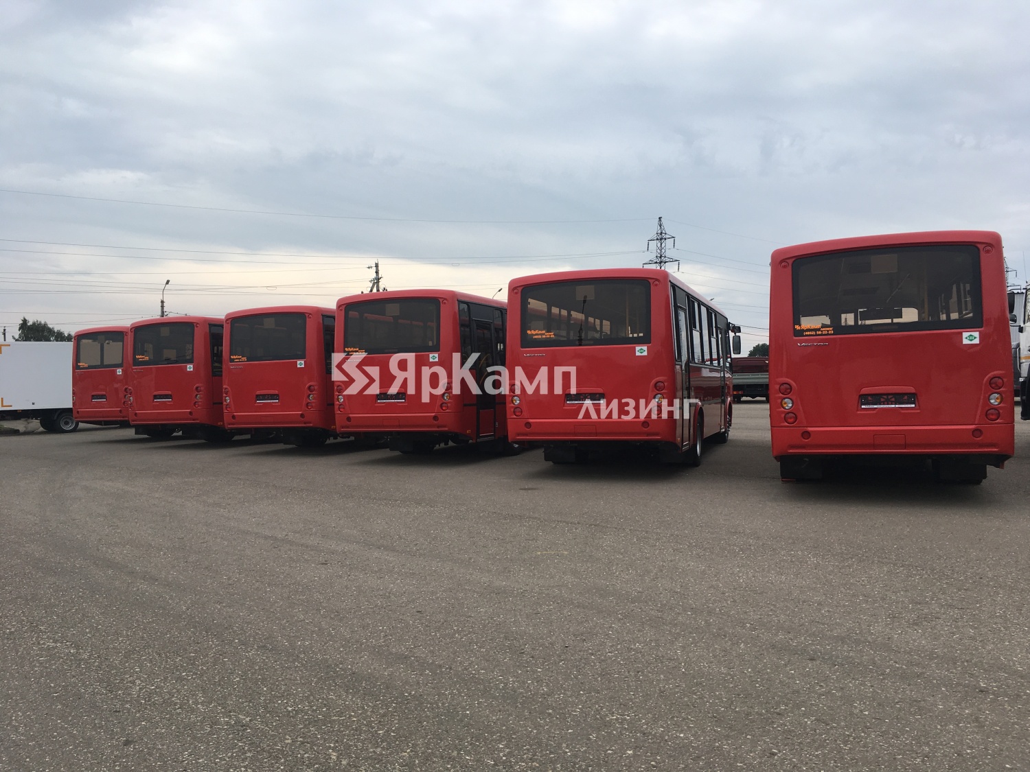 Шесть автобусов ПАЗ-320412-14 переданы в лизинг