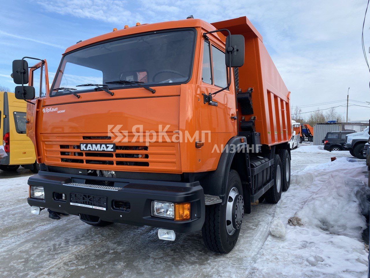 Специализированный автомобиль - самосвал КАМАЗ 65115 передан на условиях финансовой аренды