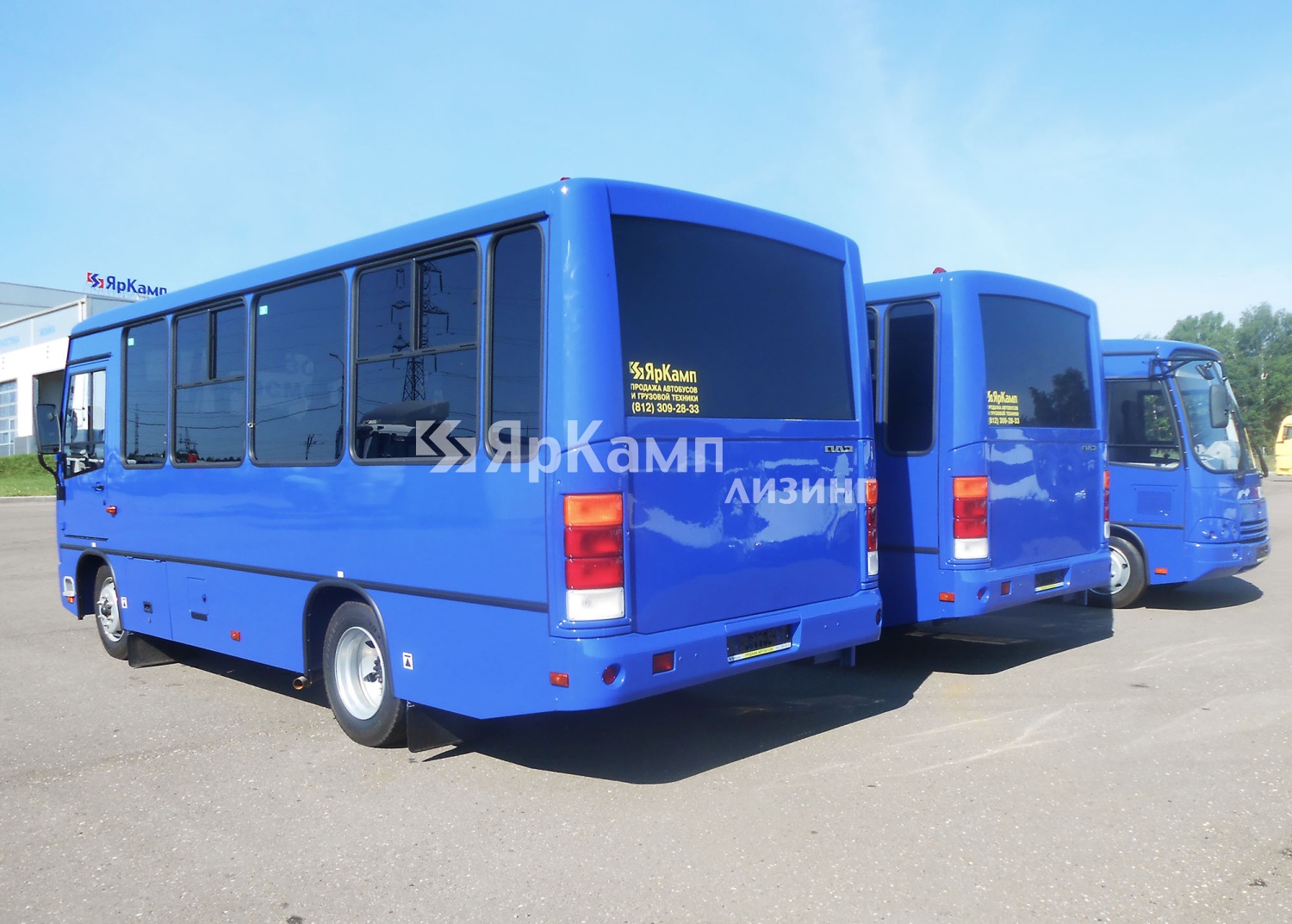 "ЯрКамп-Лизинг" произвел передачу на условиях лизинга автобусов ПАЗ 320302-08