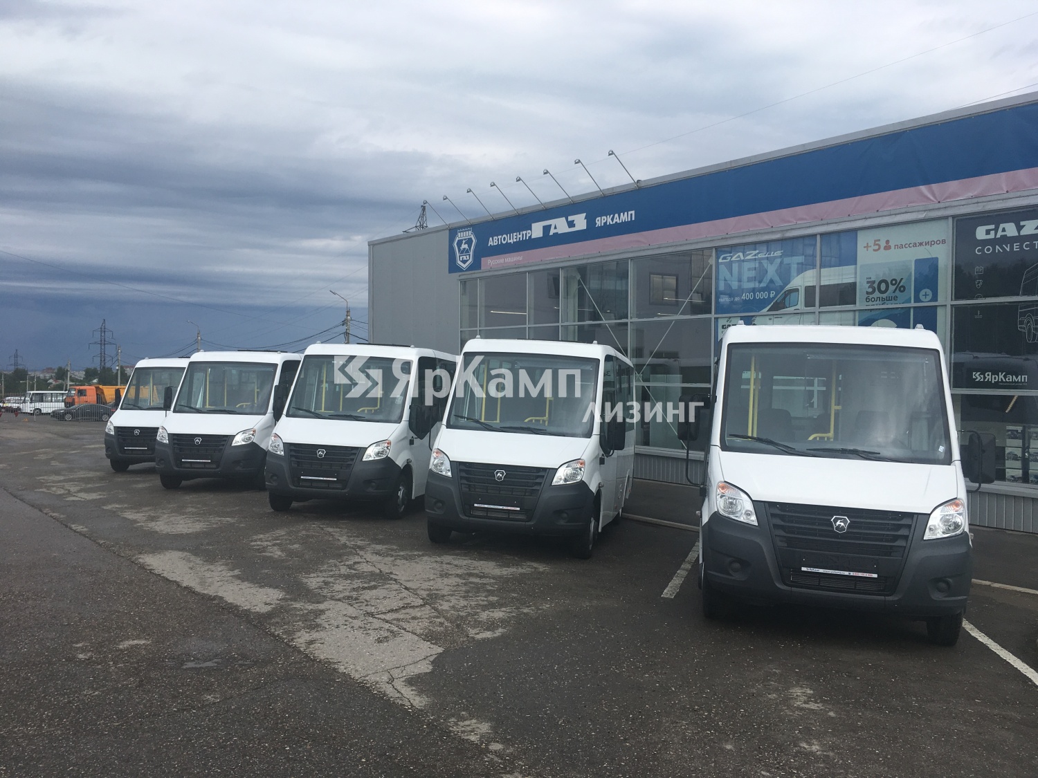 Пять автобусов ЛУИДОР-225019 поставлены на условиях лизинга 