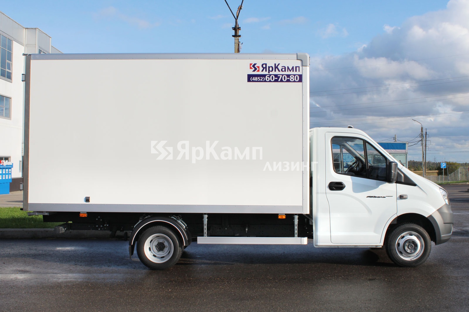 Поставлен автомобиль-фургон изотермический 3008EC на базе ГАЗ-A21R32 на условиях лизинга