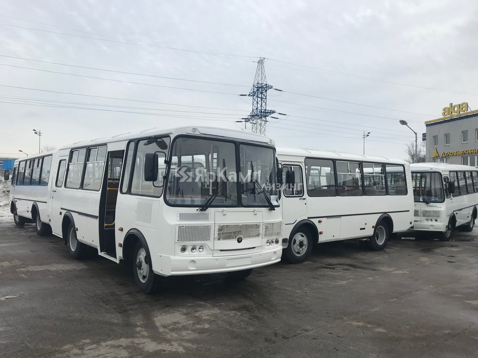 Десять автобусов ПАЗ-32053 поставлены на условиях лизинга  