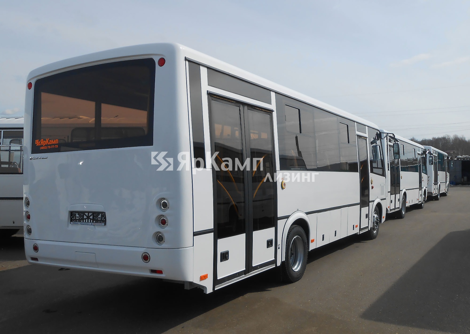 8 автобусов ПАЗ 320414-05 переданы на условиях финансовой аренды