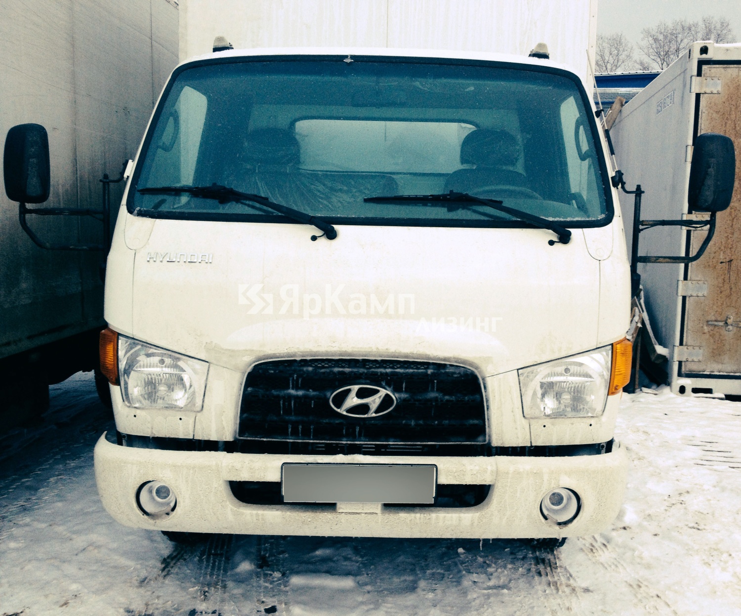 «ЯрКамп-Лизинг» произвел отгрузку на условиях лизинга изотермического фургона на базе Hyundai HD-78