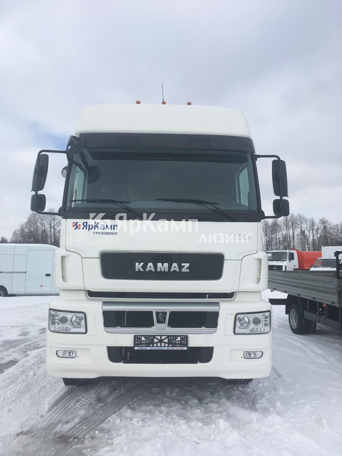 Произведена поставка на условиях лизинга магистрального седельного тягача KAMAZ-5490-023-87 (NEO)