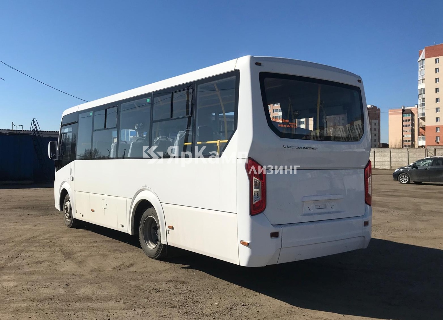 Автобус Vector NEXT (320435-04) в заводском исполнении "Доступная среда" поставлен на условиях лизинга