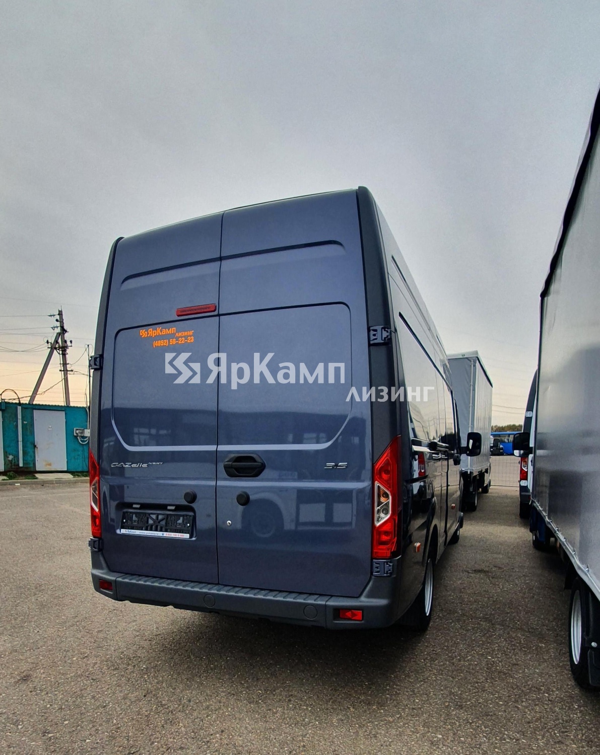 Цельнометаллический фургон ГАЗель NEXT A31R32 поставлен на условиях финансовой аренды