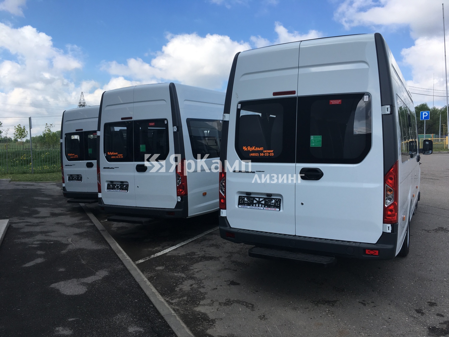 Осуществлена передача на условиях финансовой аренды трех автобусов ГАЗель Next A65R52
