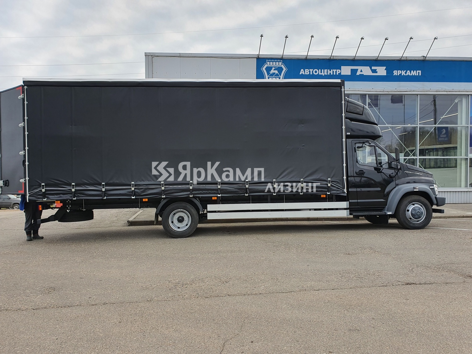 Европлатформа на базе ГАЗ-C41RВ3 поставлена на условиях лизинга