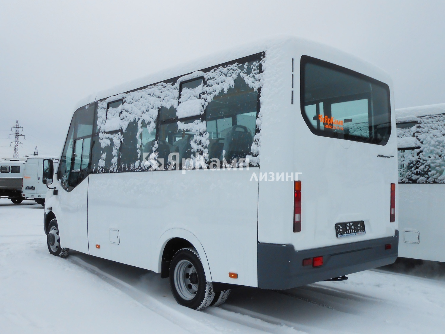 "ЯрКамп-Лизинг" произвел отгрузку пяти автобусов ГАЗель Next Citiline по договору финансовой аренды