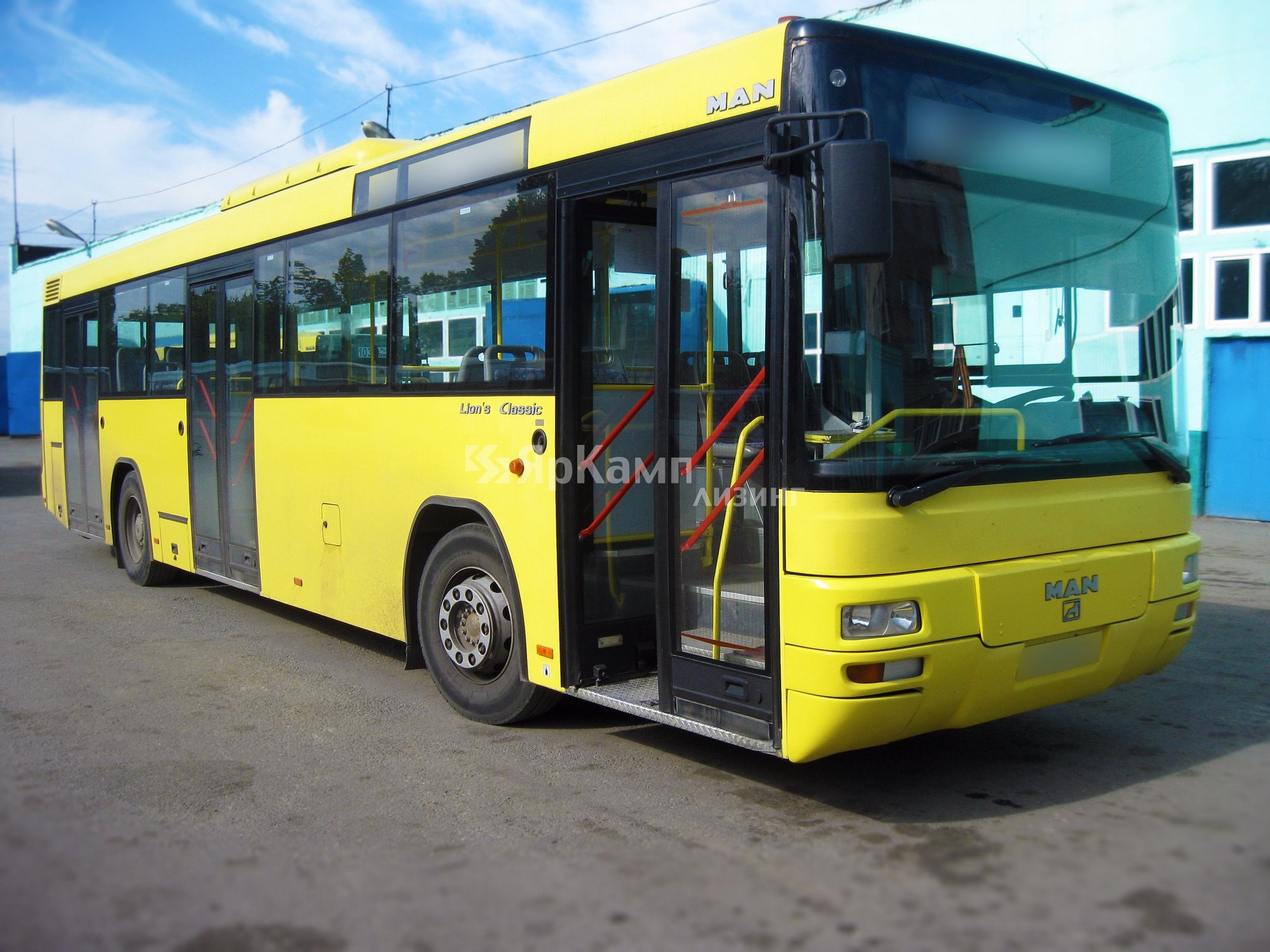 «ЯрКамп-Лизинг» передал в лизинг 6 автобусов MAN Lions Classic в Липецкую область