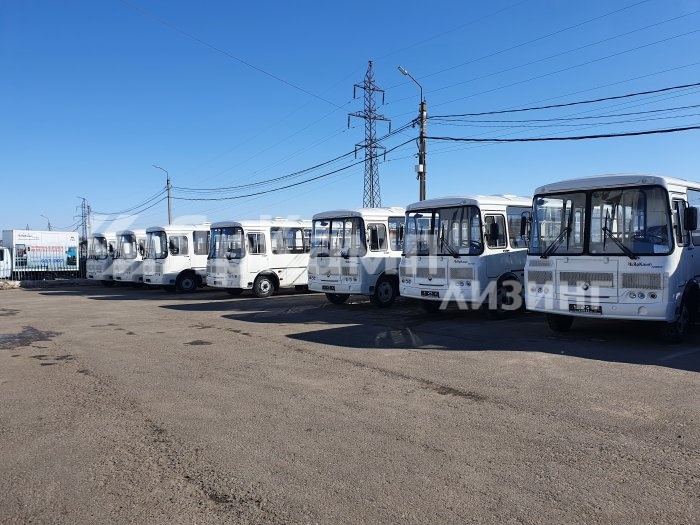Семь автобусов ПАЗ-32054 поставлены на условиях финансовой аренды
