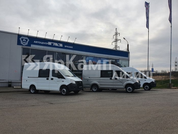Отгружены в лизинг цельнометаллические фургоны ГАЗ-А32R22 и автобус ГАЗель NEXT A65R52 