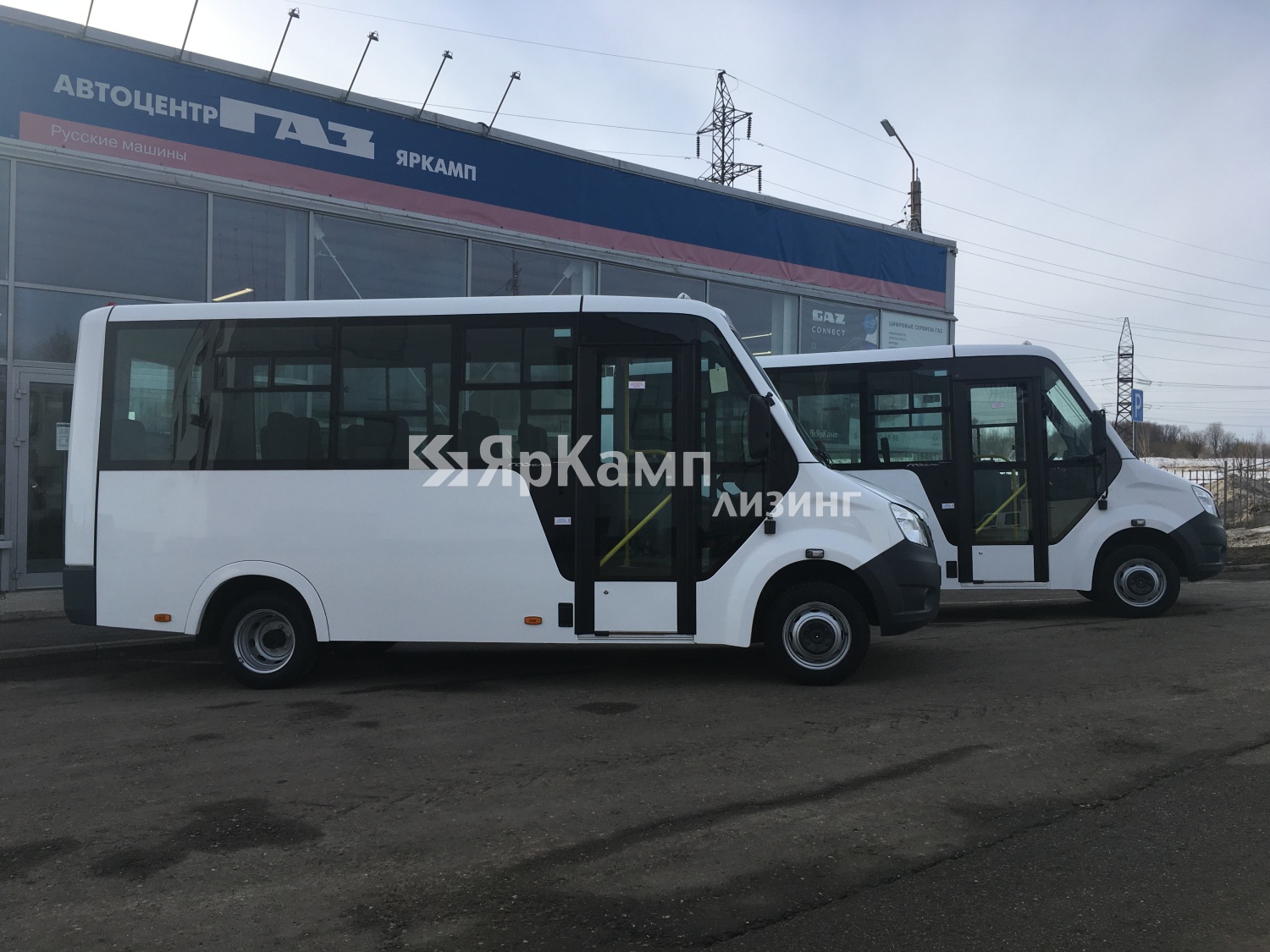 "ЯрКамп-Лизинг" поставил в лизинг два автобуса Луидор-225019 